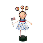 Lori Mitchell Usa Girl - One Figurine 7.25 Inch, Polyresin - Patriotic American Flag July 4 13309 (48694)
