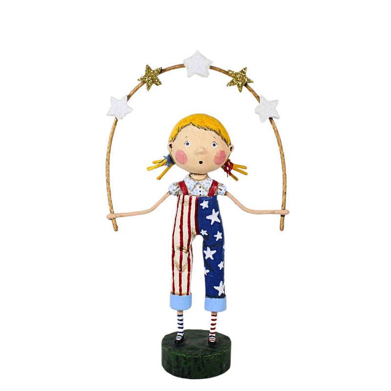 Lori Mitchell Star Spangled - One Figurine 8 Inch, Polyresin - Patriotic July 4Th Usa 13314 (48695)