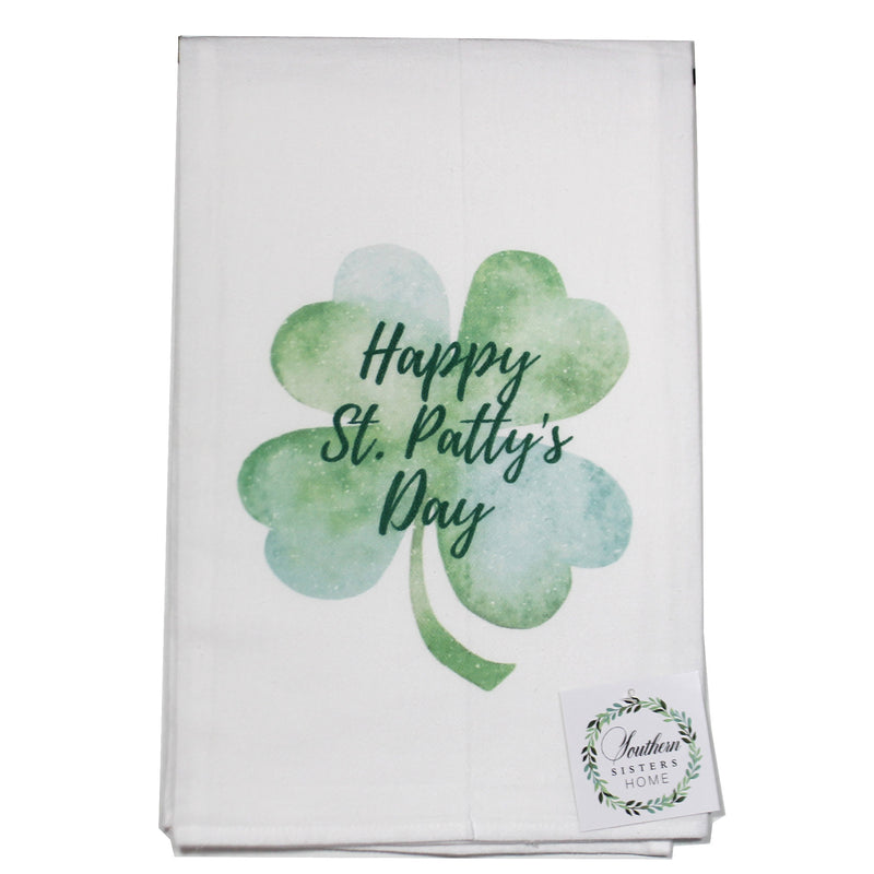 St. Patrick's Day Towels - Two Towels 28 Inch, Cotton - Gourmet Flour Sack Fstspd-Fstedbi (48726)