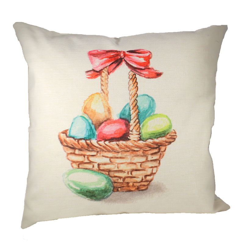 Home Decor Easter Basket Cottage Pillow Fabric Whole Duck Feathers Pweb (48745)