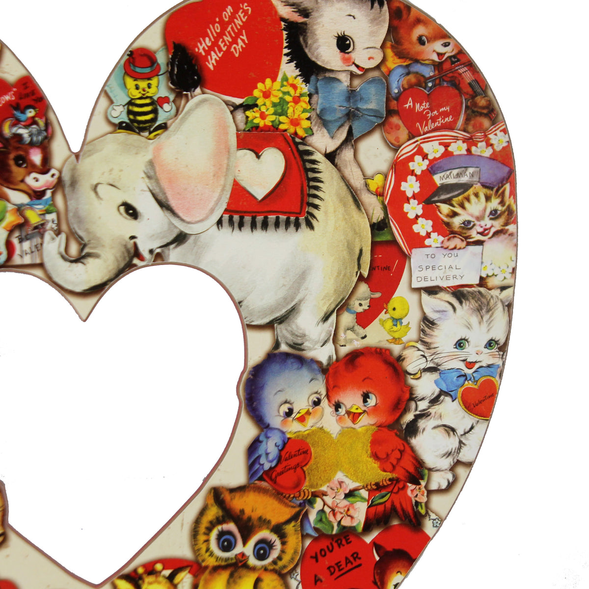Primitives By Kathy Valentine Vintage Heart Wreath - - SBKGifts.com