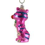 Holiday Ornament Retro Pink Tiger - - SBKGifts.com