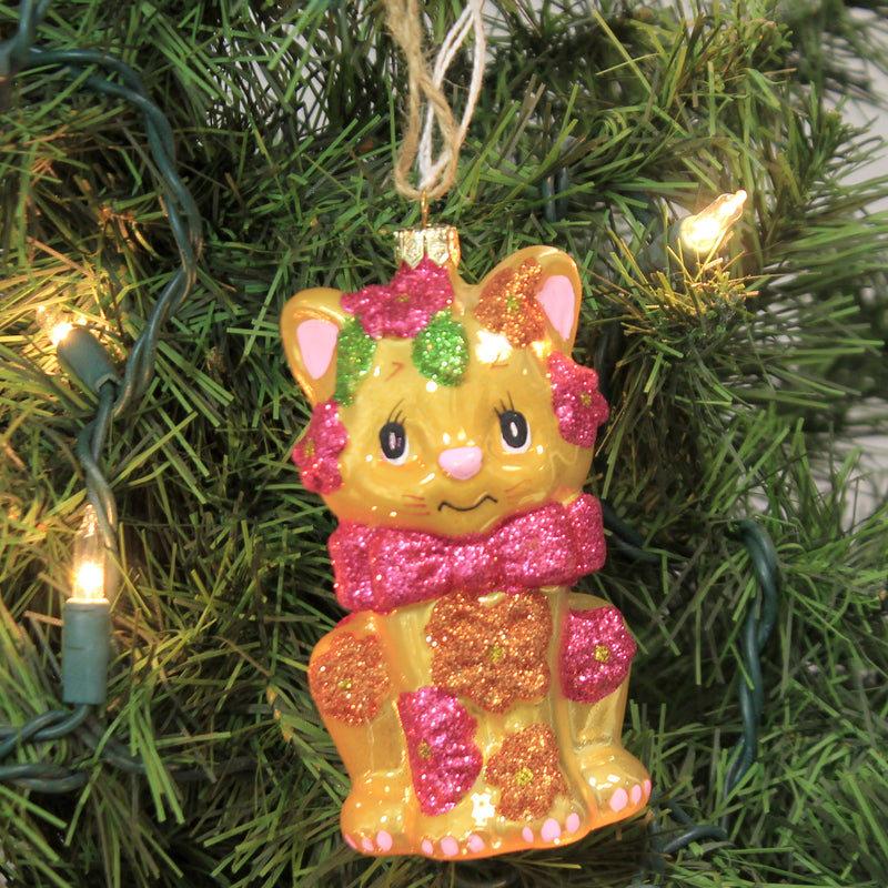 Holiday Ornament Retro Kitten - - SBKGifts.com