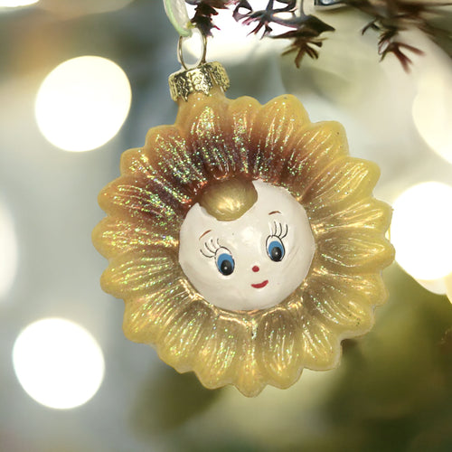 Holiday Ornament Cheerful Diasy Flower - - SBKGifts.com