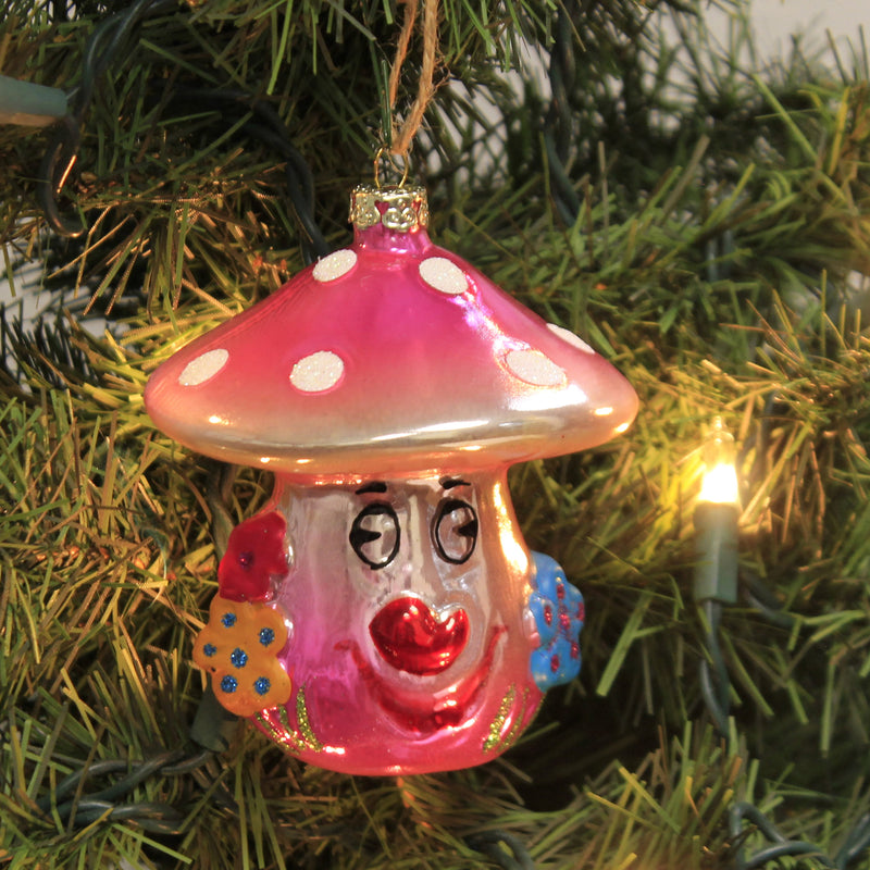 Holiday Ornament Retro Magical Mushroom - - SBKGifts.com