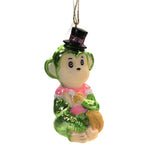 Holiday Ornament Retro Monkey Glass Kitsch Spring Easter Banana Go4396 (48815)