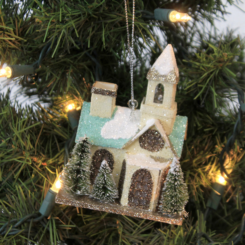 Christmas Flea Market Church Ornament - - SBKGifts.com