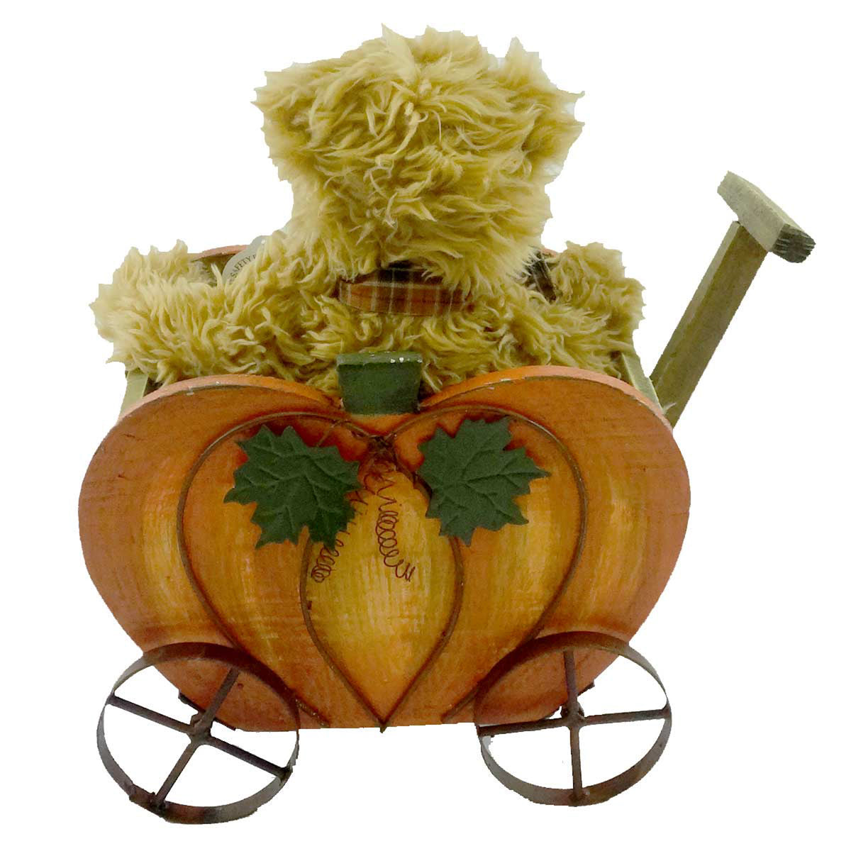 Boyds Bears Mr Punkins W/ Wagon - - SBKGifts.com