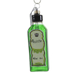 Holiday Ornament Bottle Of Absinthe Glass Alcohol Berverage Ansie Go3035