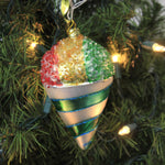 Holiday Ornament Rainbow Snow Cone - - SBKGifts.com