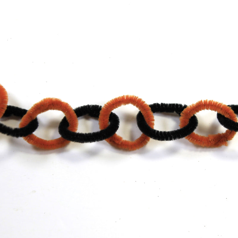 Halloween Chenille Chain Garland. - - SBKGifts.com