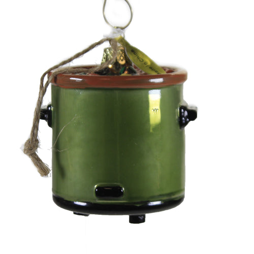 Holiday Ornament Vintage Crockpot - - SBKGifts.com