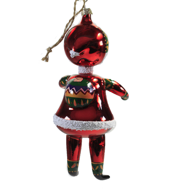 Holiday Ornament Folkloric Santa - - SBKGifts.com