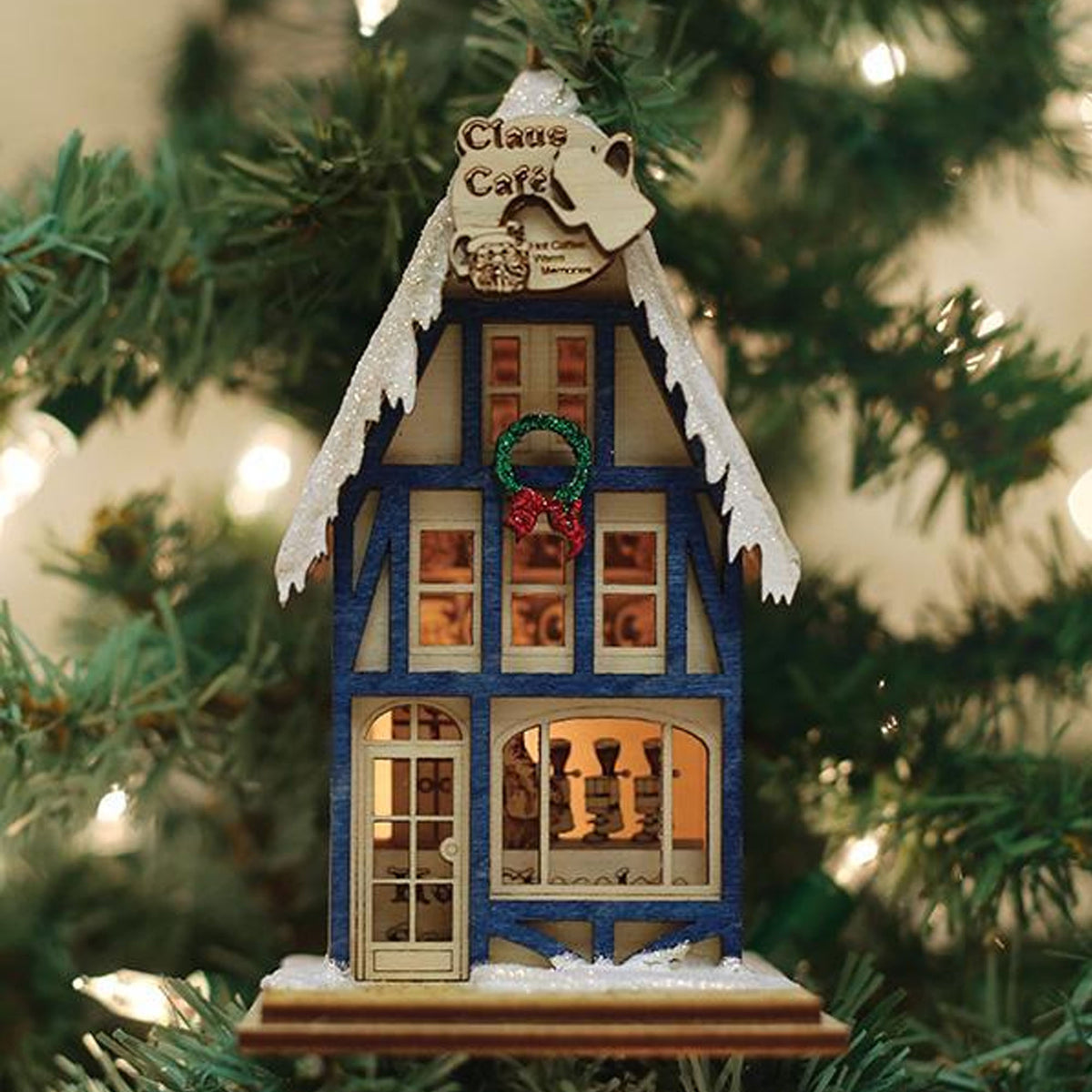 Ginger Cottages Claus Cafe Coffee Shop - - SBKGifts.com