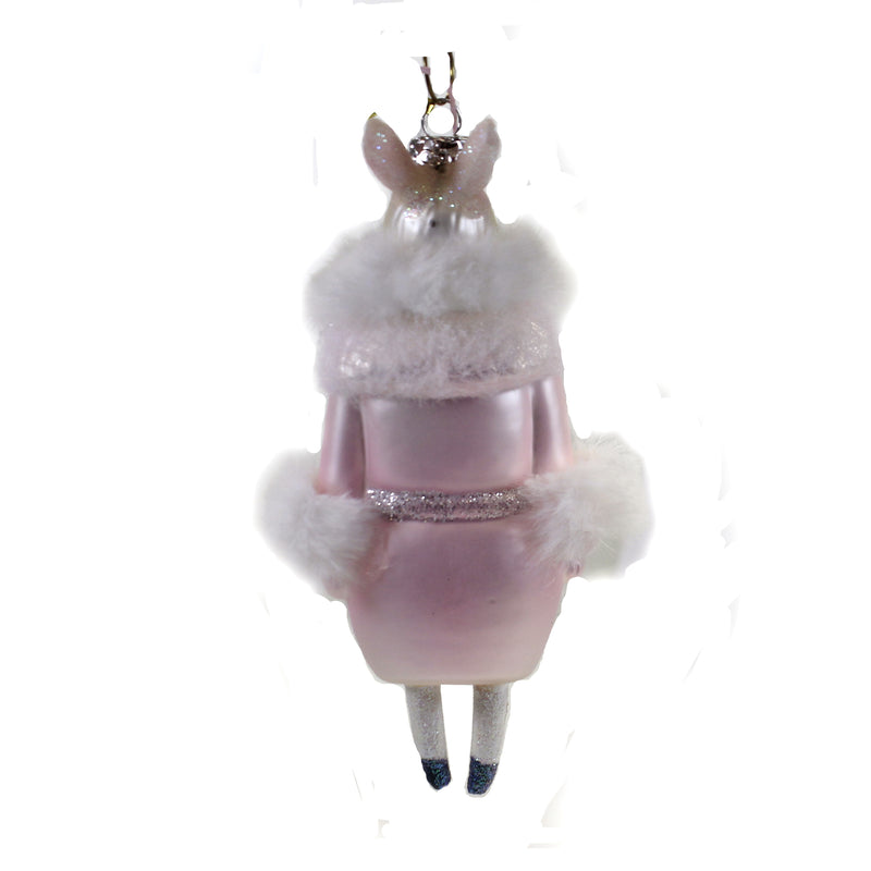 Holiday Ornament Festively Chic Bunny - - SBKGifts.com