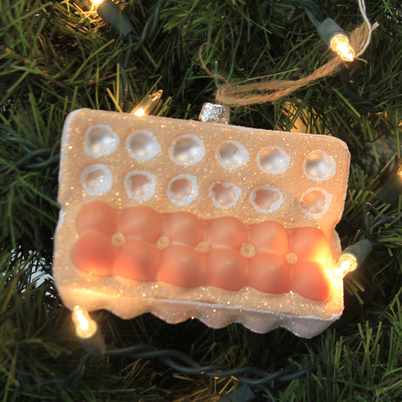 Holiday Ornament Dozen Of Organic Eggs - - SBKGifts.com