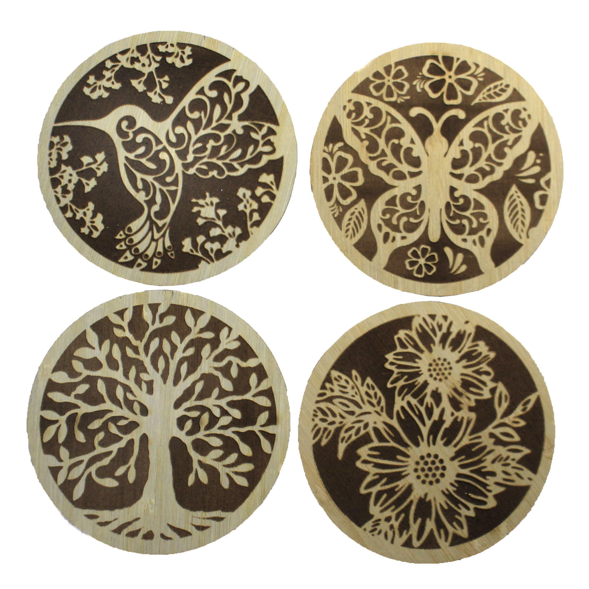 (49125) Laser Cut Coasters