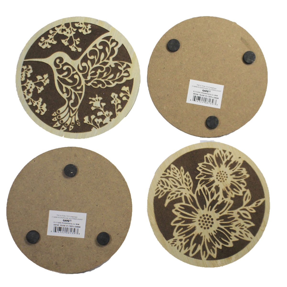 Tabletop Laser Cut Coasters - - SBKGifts.com