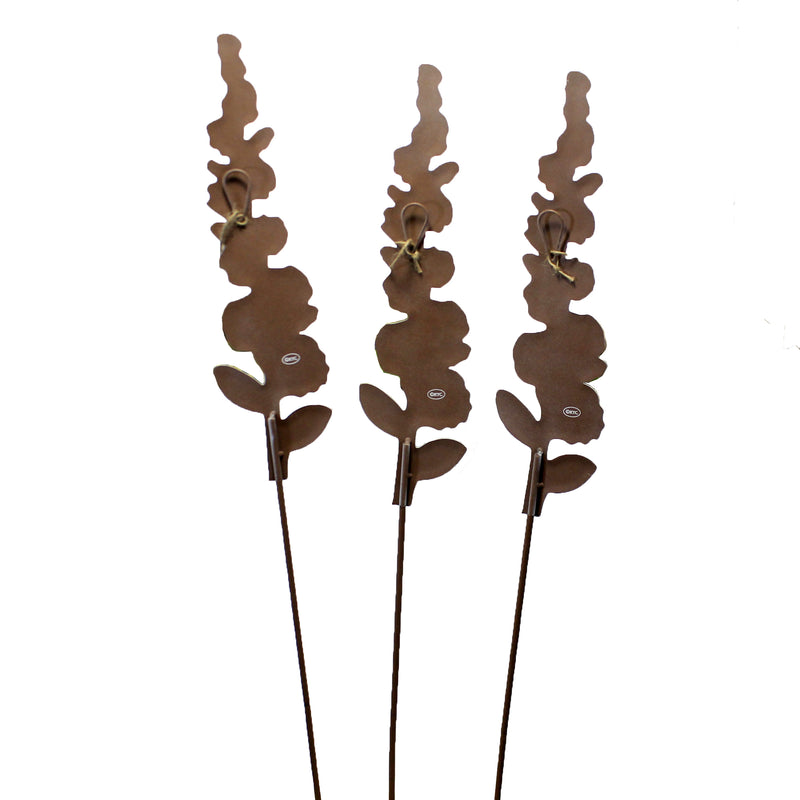 Home & Garden Hollyhocks Set/3 - - SBKGifts.com