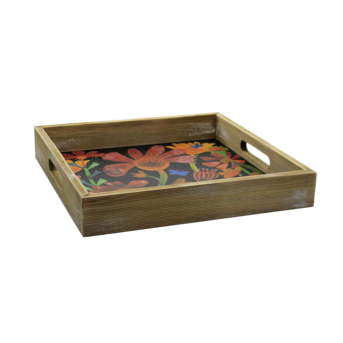 Home Decor Folk Art Nesting Trays - - SBKGifts.com