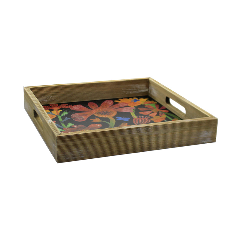 Home Decor Folk Art Nesting Trays - - SBKGifts.com