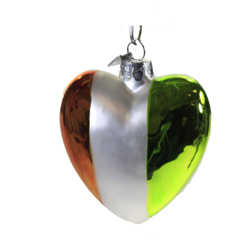 Noble Gems Ireland Heart Ornament - - SBKGifts.com