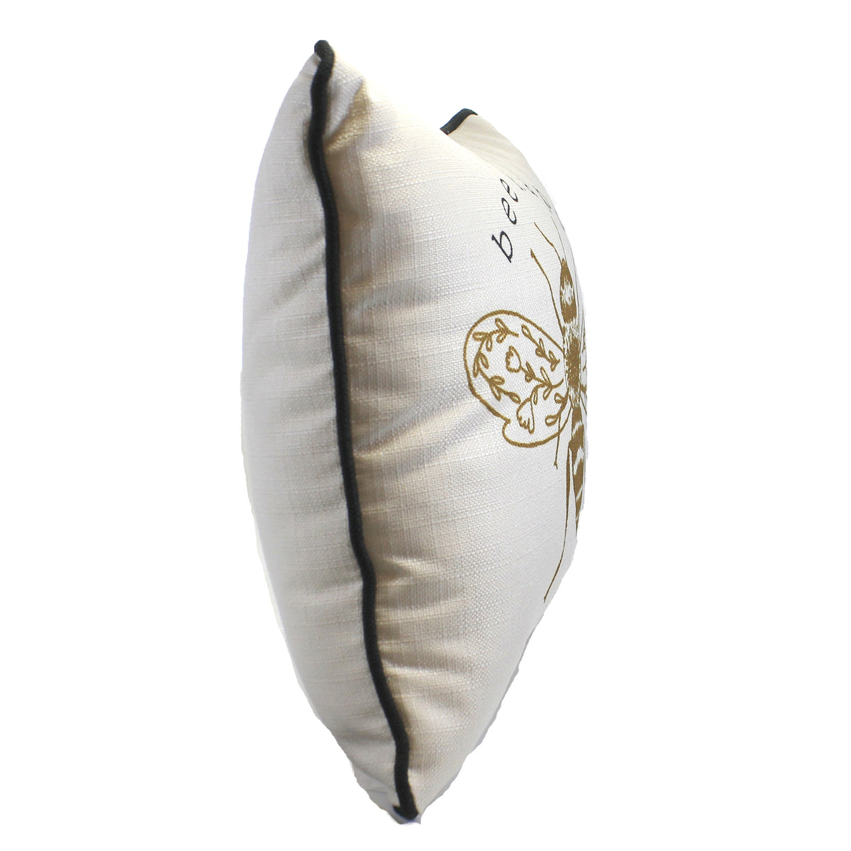 Home Decor Bee Happy Botanical Bee Pillow - - SBKGifts.com