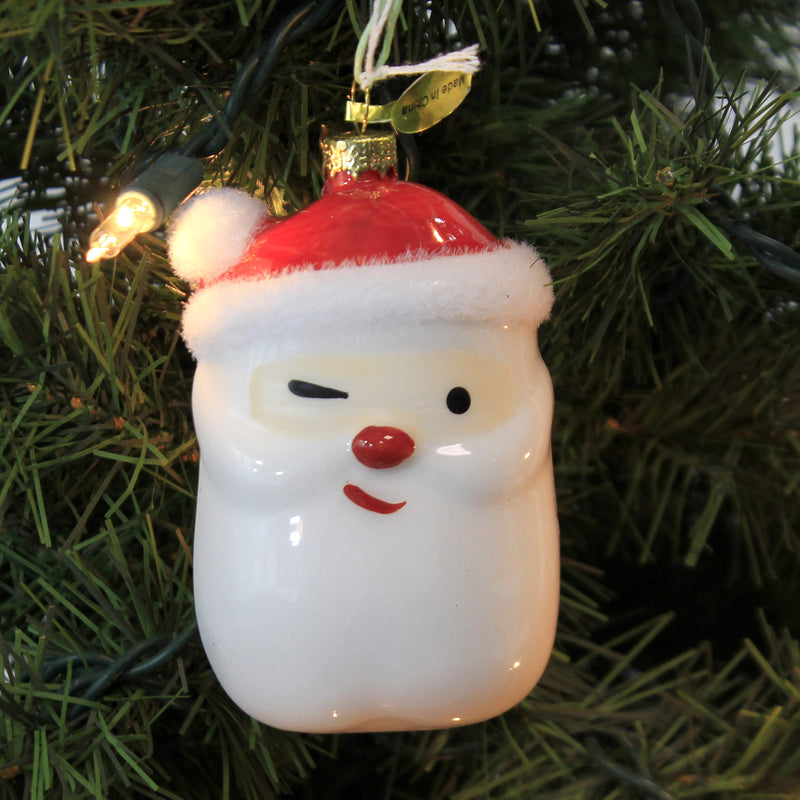 Holiday Ornament Wink & Nod Santa - - SBKGifts.com