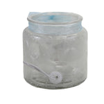 Stony Creek Bluebird Pink Roses Pre-Lit Jar - - SBKGifts.com