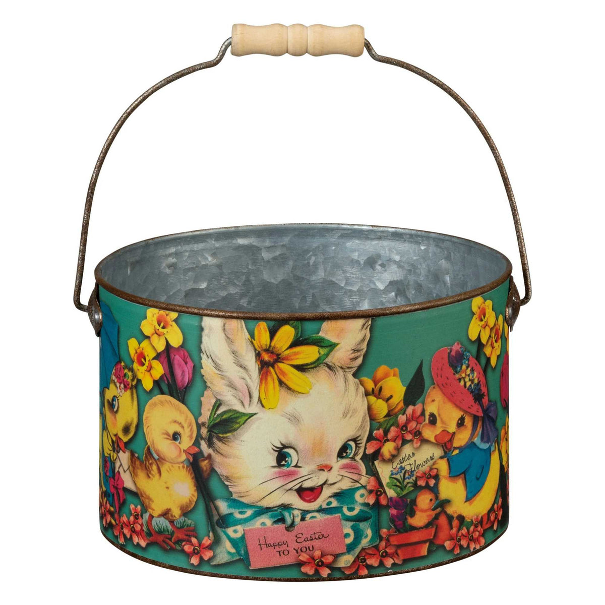 Primitives By Kathy Happy Easter Buckets Set / 2 - - SBKGifts.com