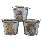 Primitives By Kathy Happy Easter Buckets Set / 5 - - SBKGifts.com