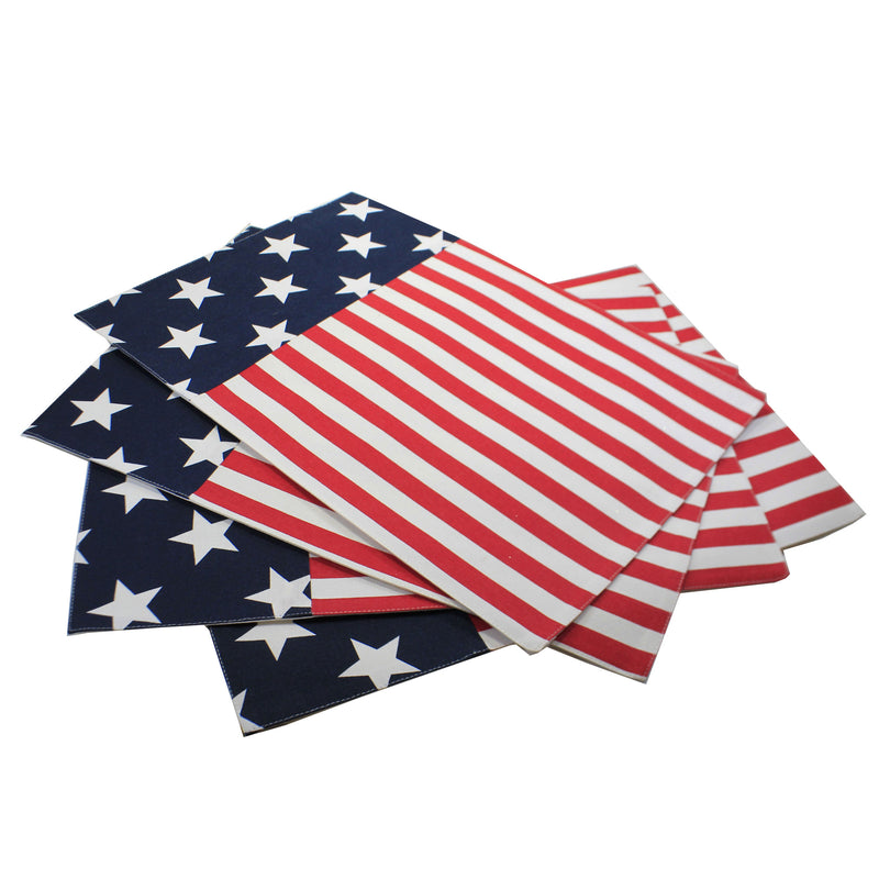 Tabletop Stars And Stripes Placemat Fabric Patriotic Usa Flag 842623097 (49343)