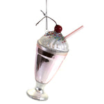 Holiday Ornament Tall Milkshake Glass Malt 1950S Ice Cream Palor Go2891 (49456)