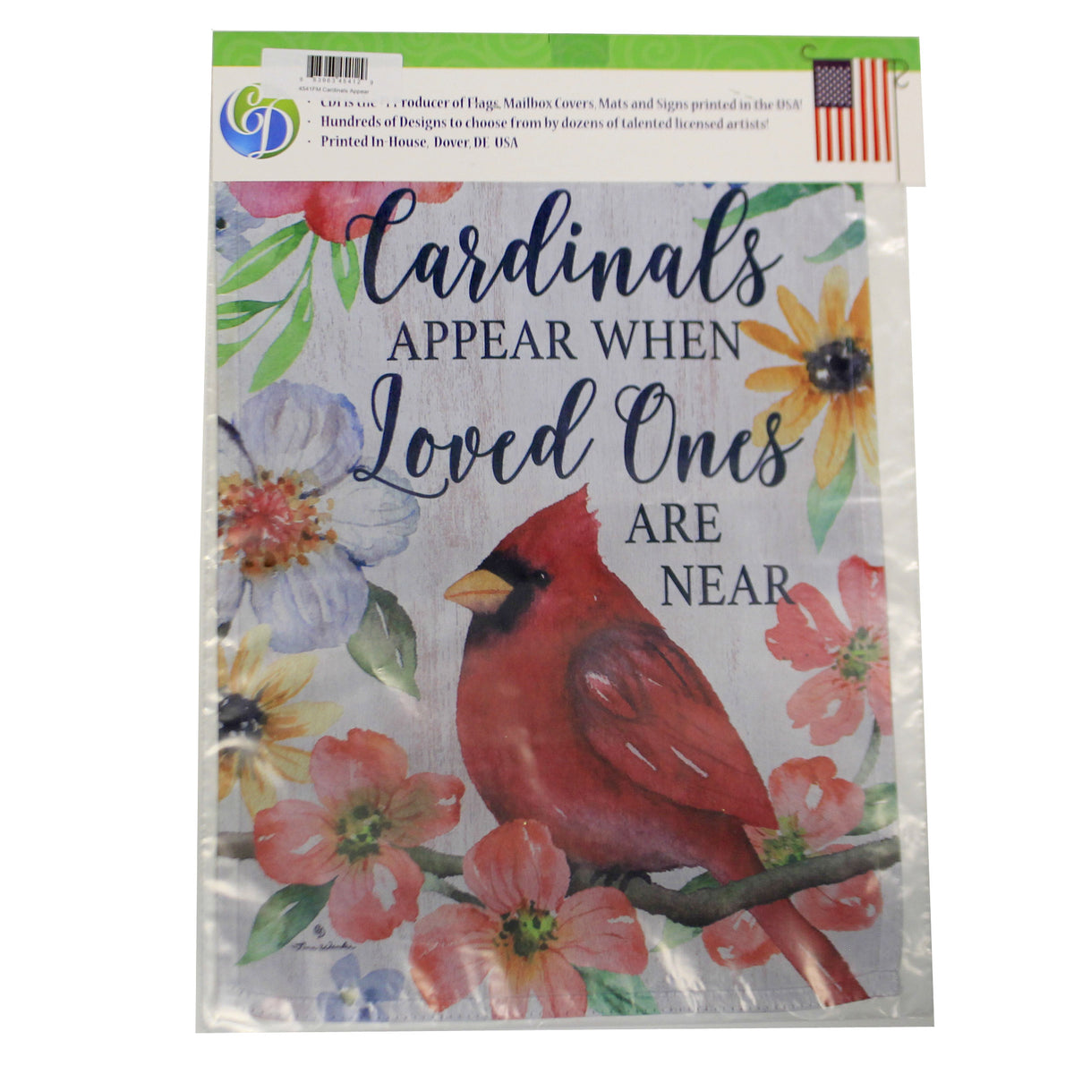 Home & Garden Cardinals Appear Garden Flag - - SBKGifts.com