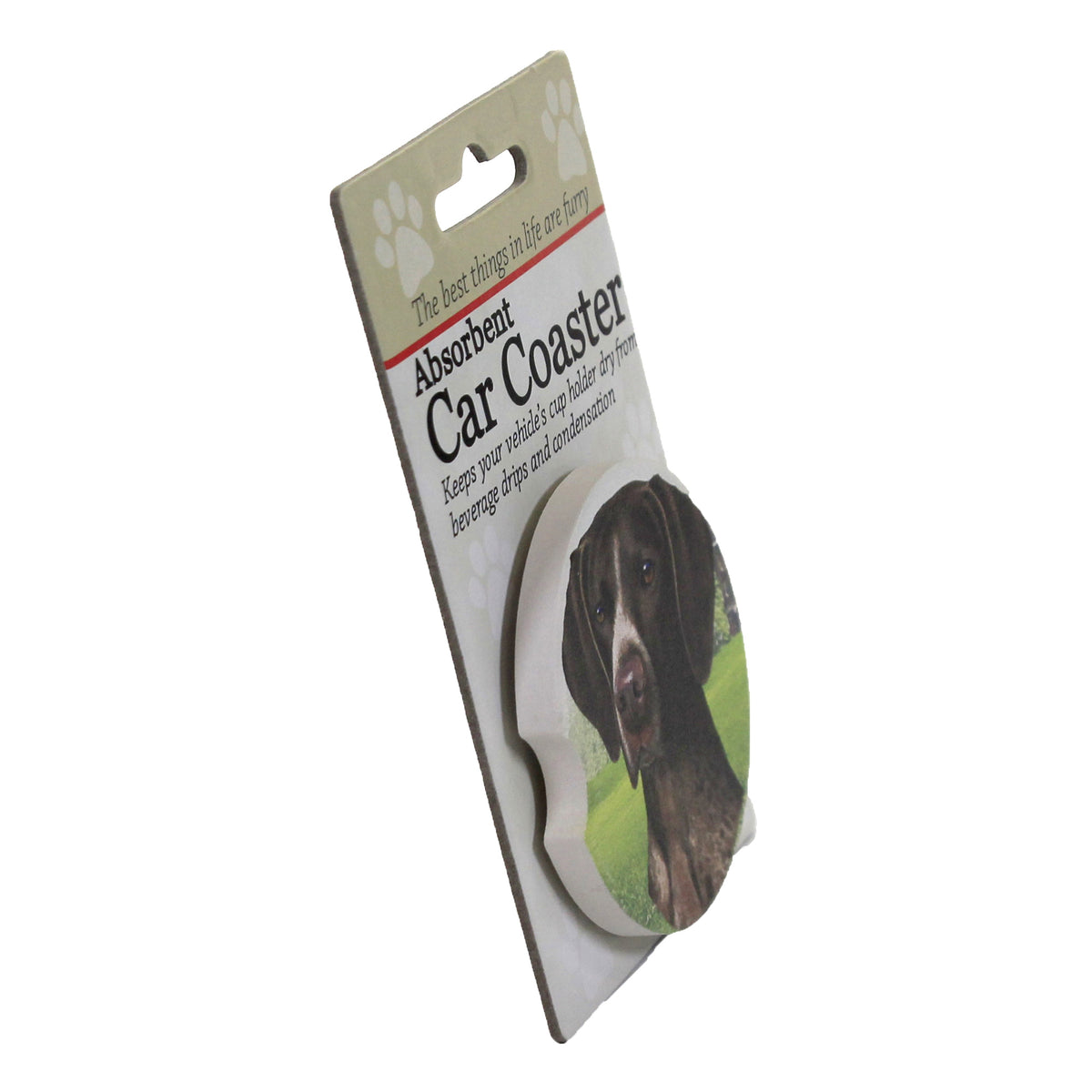Car Coaster German Shorthair Pointer - - SBKGifts.com