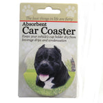 Car Coaster American Pit Bull Sandstone Absorbant Dog Pet 23126C (49496)