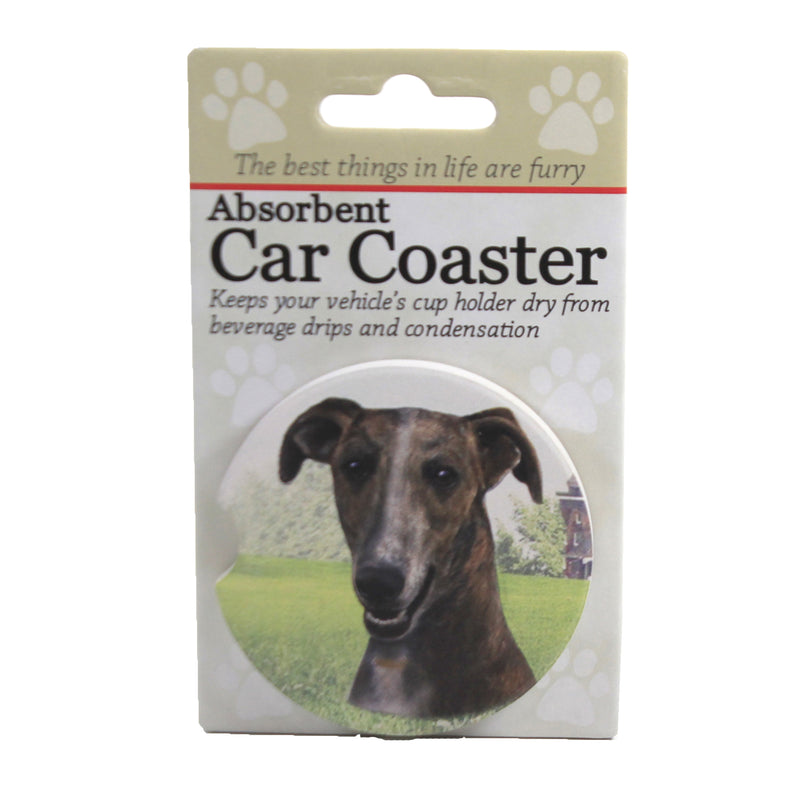 Car Coaster Greyhound Car Coaster Sandstone Absorbant 23194 (49518)