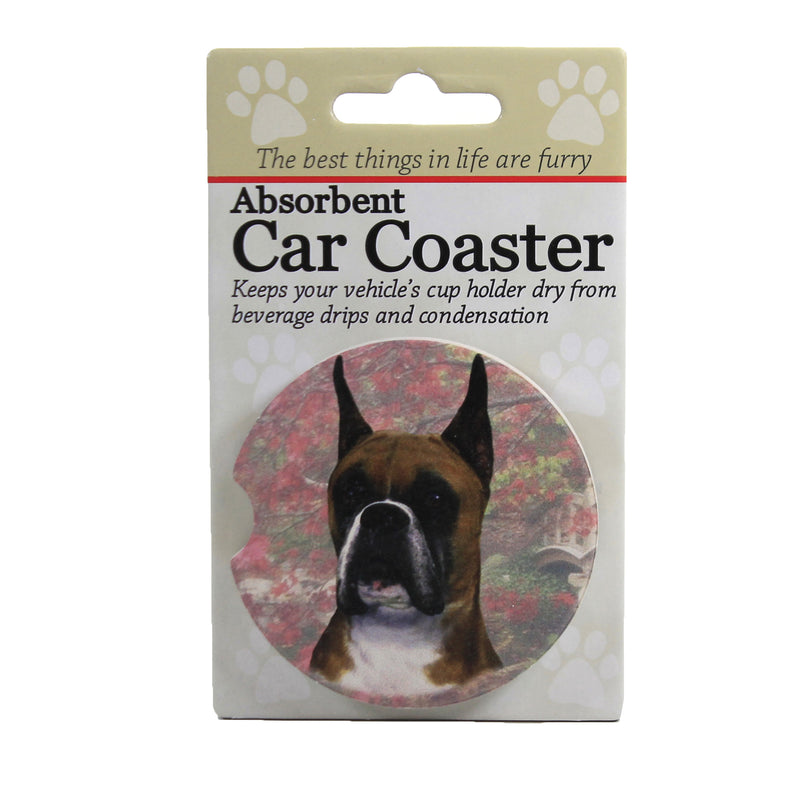 Car Coaster Boxer Cropped Car Coaster Sandstone Absorbant 2317