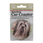 Lhasa Apso - One Car Coaster 2.5 Inch, Sandstone - Absorbant 23123 (49553)