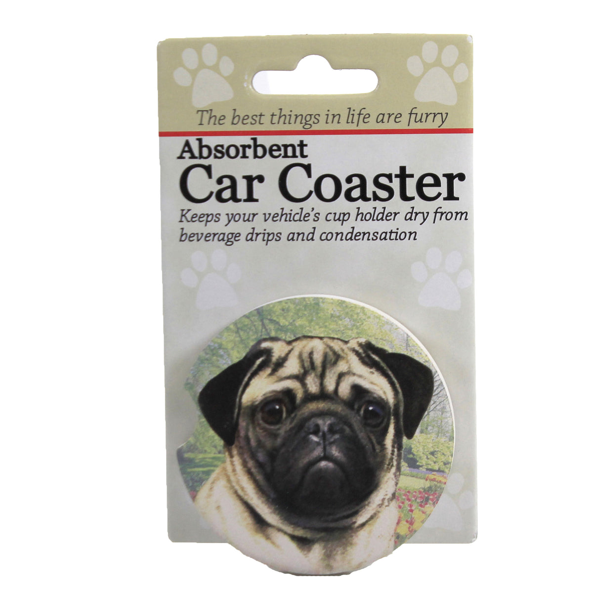 (49567) Pug Car Coaster