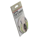 Car Coaster Soft Coated Wheaton Terrier - - SBKGifts.com