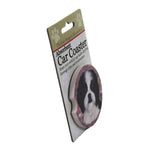 Car Coaster Shih Tzu Black & White Coaster - - SBKGifts.com