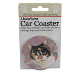 Car Coaster Calico Cat Car Coaster Sandstone Absorbent 2322
