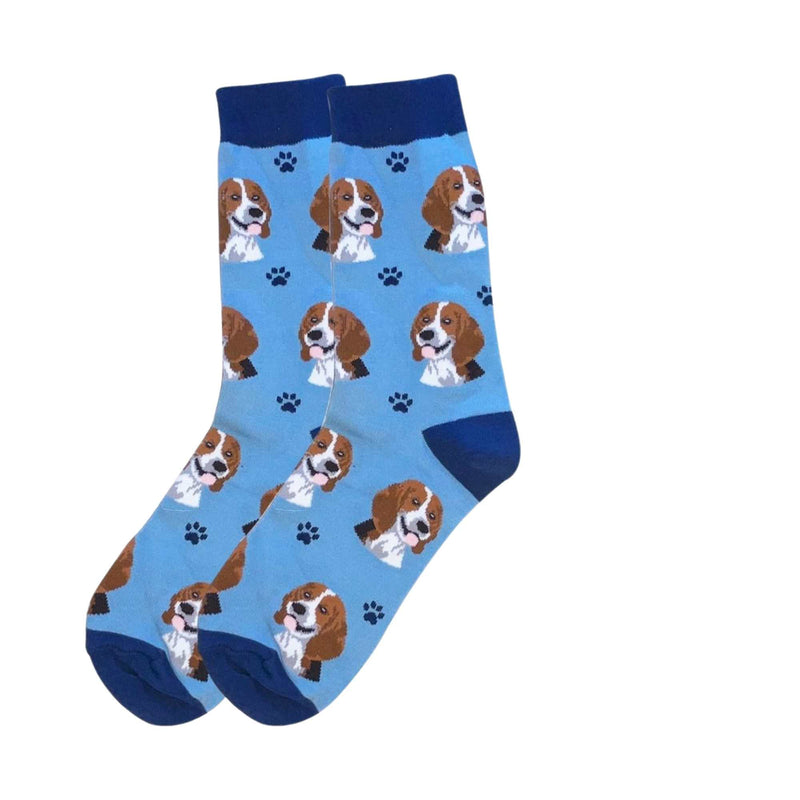 Beagle Socks - One Pair Of Socks 14.0 Inch, Cotton - Premium Quality 8003 (49670)
