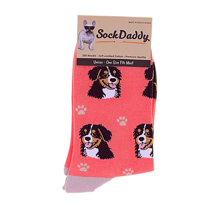 Novelty Socks Bernese Mountain Dog Socks Cotton Premium Quality 80052.