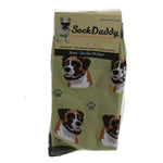Novelty Socks Boxer Uncropped Socks Cotton Premium Quality 8006 (49687)