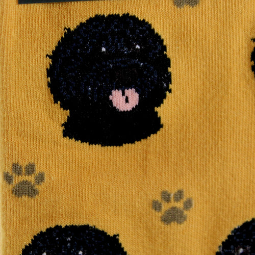 Novelty Socks Black Labradoodle Socks - - SBKGifts.com