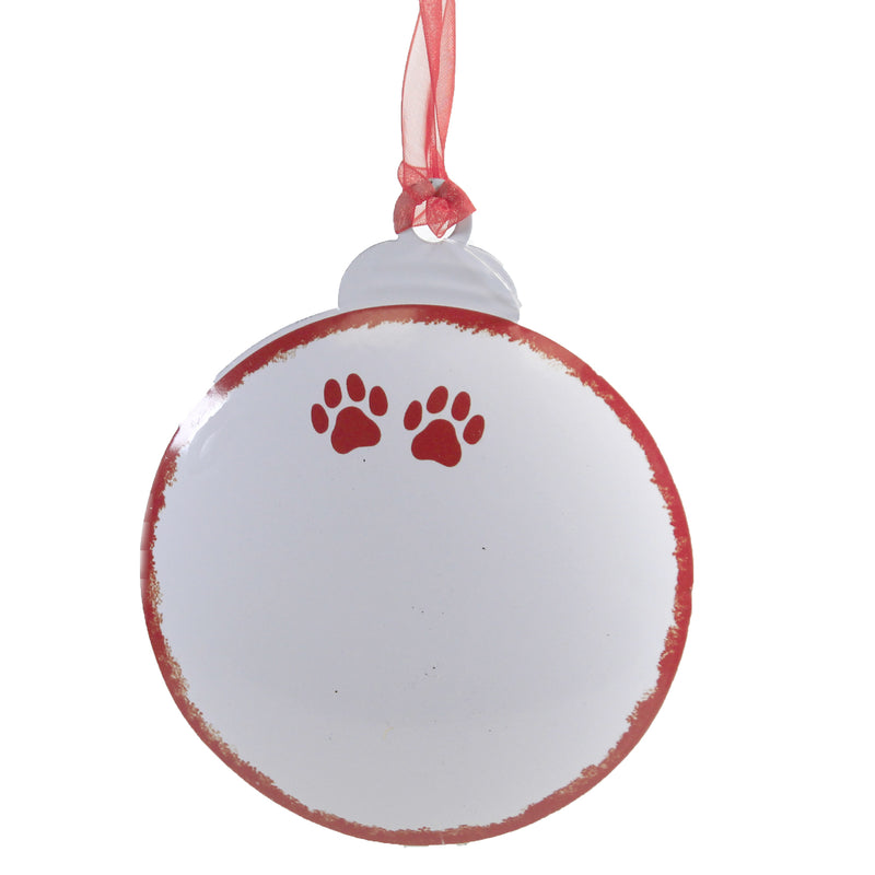Holiday Ornament We Believe In Santa Paws - - SBKGifts.com