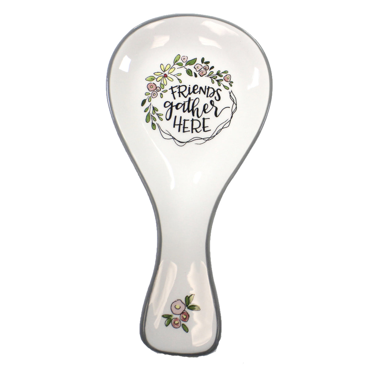 (49721) Friends Gather Here Spoon Rest