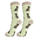 Novelty Socks German Shorthaired Pointer. Cotton Happy Tails Socks 800Fb83 (49759)